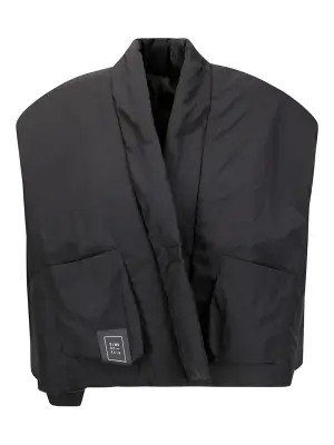 Жакет с накладными карманами