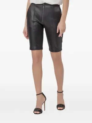 кожаные шорты