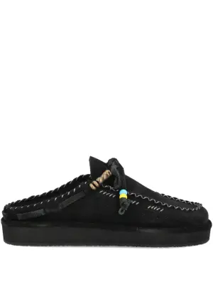 Вышитые мюли