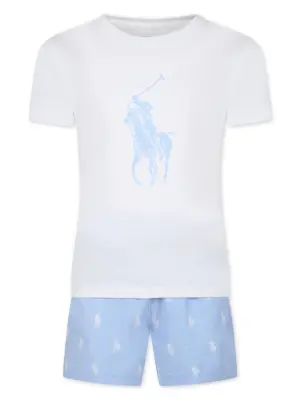 Пижама с принтом Polo Pony