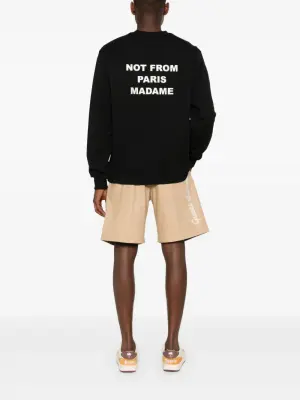 топ Le Sweatshirt Slogan