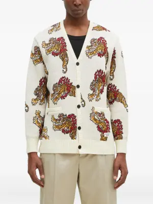 кардиган с тигровым узором из коллаборации с Tim Lehi