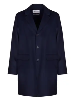 Однобортное пальто