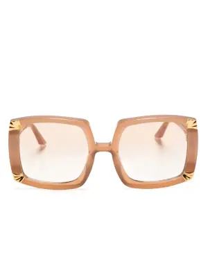 Солнцезащитные очки Strawberry Moon в массивной оправе