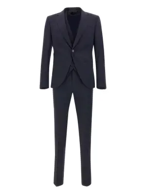 Костюм с однобортным пиджаком