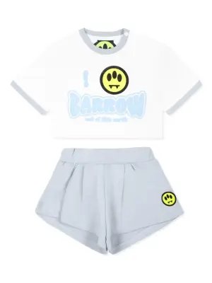 Комплект из футболки и шортов с логотипом