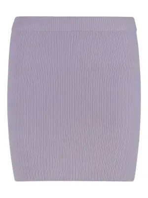 вязаная юбка мини