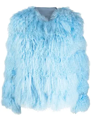 Стеганая куртка без воротника