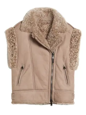 Жилет из овчины
