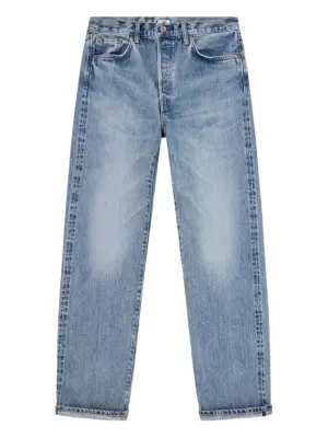 Джинсы с нашивкой сзади
