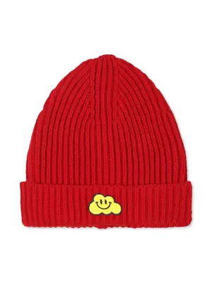 Шапка бини с аппликацией