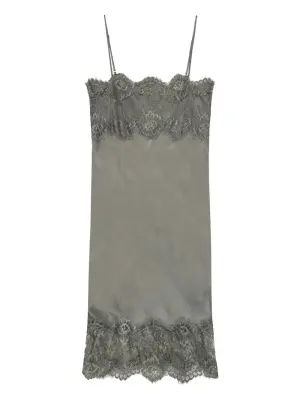 Платье-комбинация мини Linus с кружевом