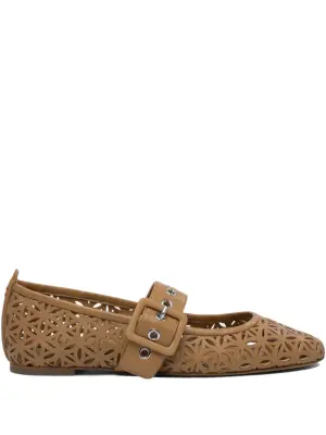 Балетки с перфорацией