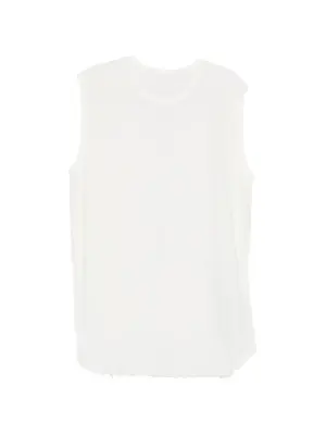 Топ с необработанным краем