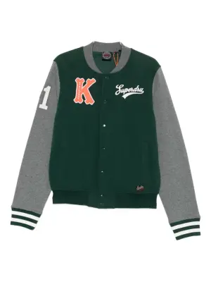 Бомбер с принтом логотипа