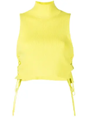 Топ со шнуровкой