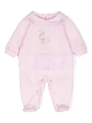 Пижама в клетку с принтом