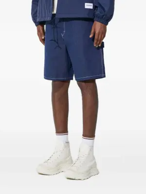 Джинсовые шорты с нашивкой-логотипом