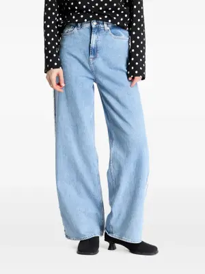 широкие джинсы Claire с завышенной талией