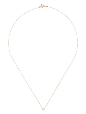 Колье из белого золота с бриллиантами