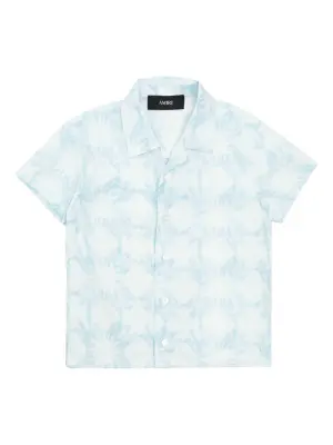 рубашка с короткими рукавами и узором