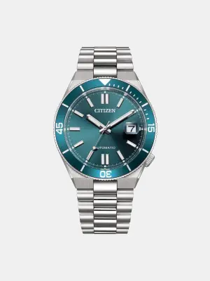 Автоматические часы Tsuyosa зеленые NJ0231-56L