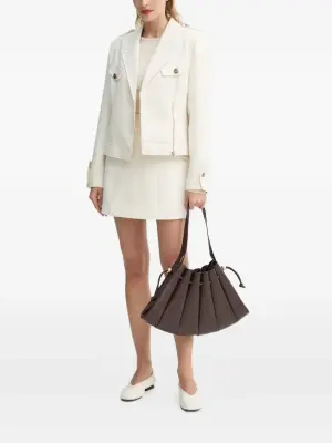 Твидовая юбка А-силуэта