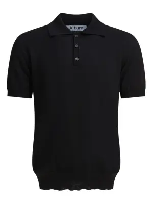 Трикотажная рубашка поло с короткими рукавами