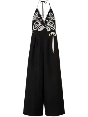 Комбинезон с вышивкой