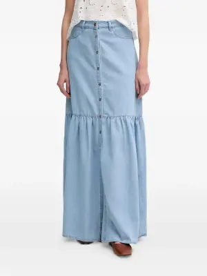 Юбка на пуговицах