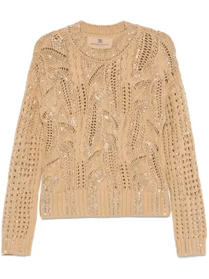 Свитер с кристаллами