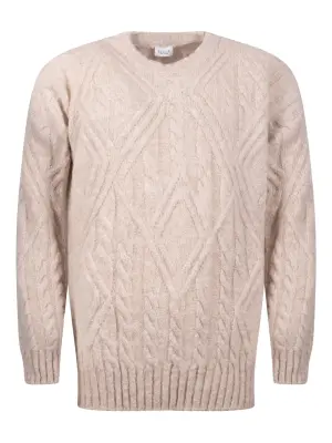 Свитер с круглым вырезом