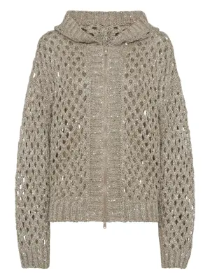 кардиган dazzling рыхлой вязки