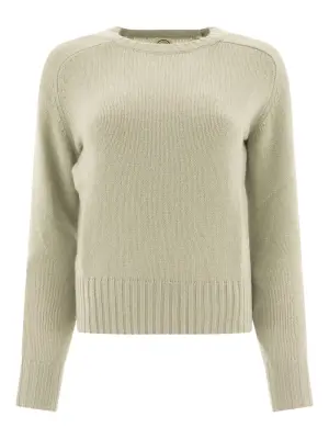 Свитер в рубчик с рукавами реглан