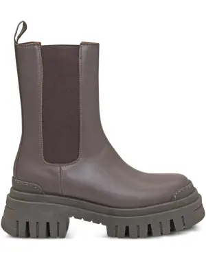 Ботинки челси на массивной подошве