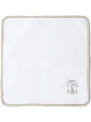 Полотенце с вышитым логотипом