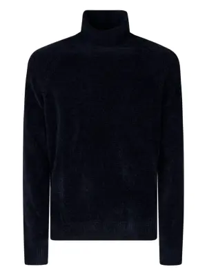 Свитер с высоким воротником и рукавами реглан