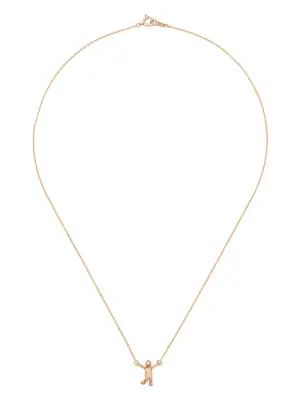 Колье из желтого золота