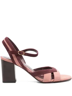 босоножки на блочном каблуке