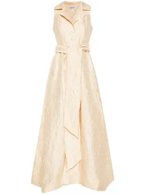 Парчовое платье макси