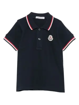 Рубашка поло с нашивкой-логотипом