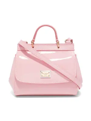 Лакированная мини-сумка Sicily