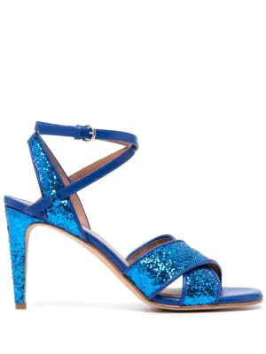 Босоножки с перекрестными ремешками