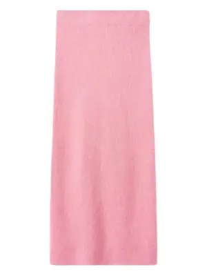Кашемировая юбка макси
