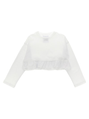 Футболка с воланами