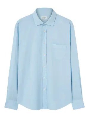 Рубашка с длинными рукавами и карманами