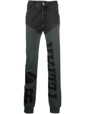 брюки с логотипом