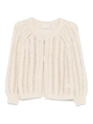 Кардиган рыхлой вязки