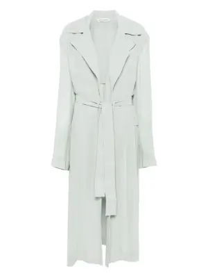 Пальто с поясом