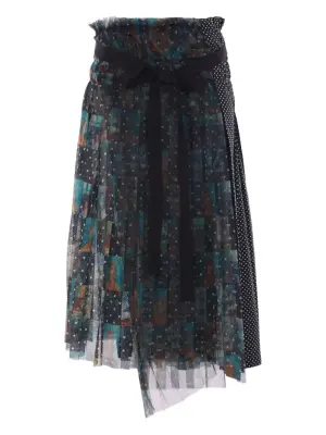 Поплиновая юбка